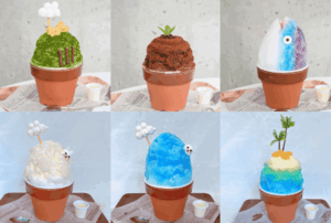 白 黒 写真 シンプル カラフル カフェ ショップ お知らせ LINEリッチメニュー (2)